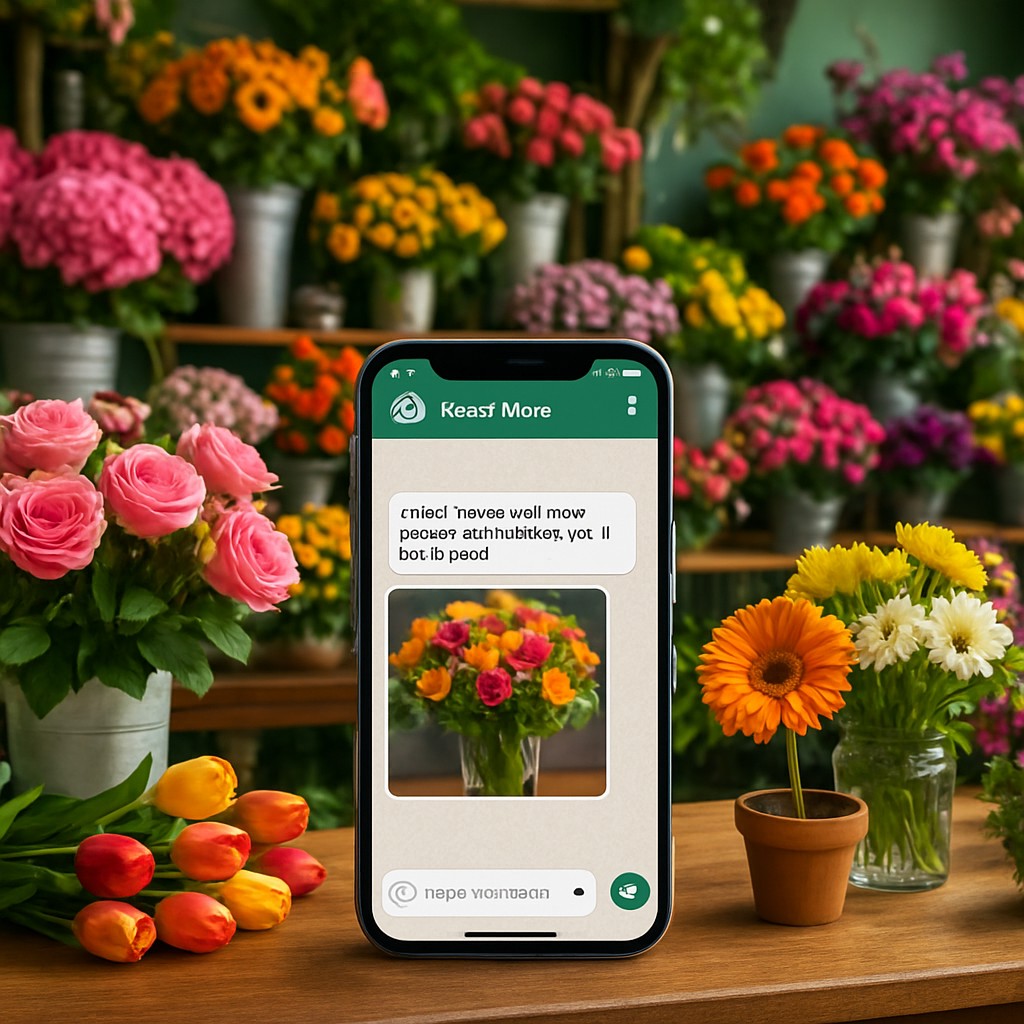Çiçekçiler İçin WhatsApp Sipariş Sistemi Kurulumu